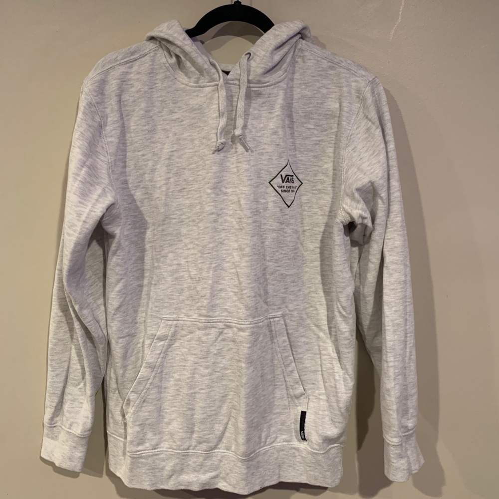 Men’s Silver Vans Hoodie - Size Small